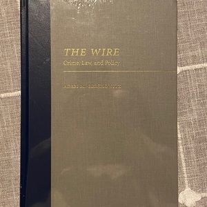 The Wire: Crime, Law, and Policy- Brand New!